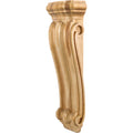 Hardware Resources Low-Profile Scrolled Corbel Rubberwood 22" Length 7" Width