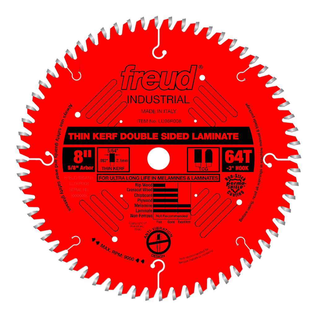 Freud Thin Kerf Double Sided Laminate/Melamine Blade