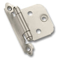 Amerock Self-Closing Hinge Variable Overlay Face Mount, Satin Nickel