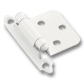 Amerock Self-Closing Hinge Variable Overlay Face Mount, White
