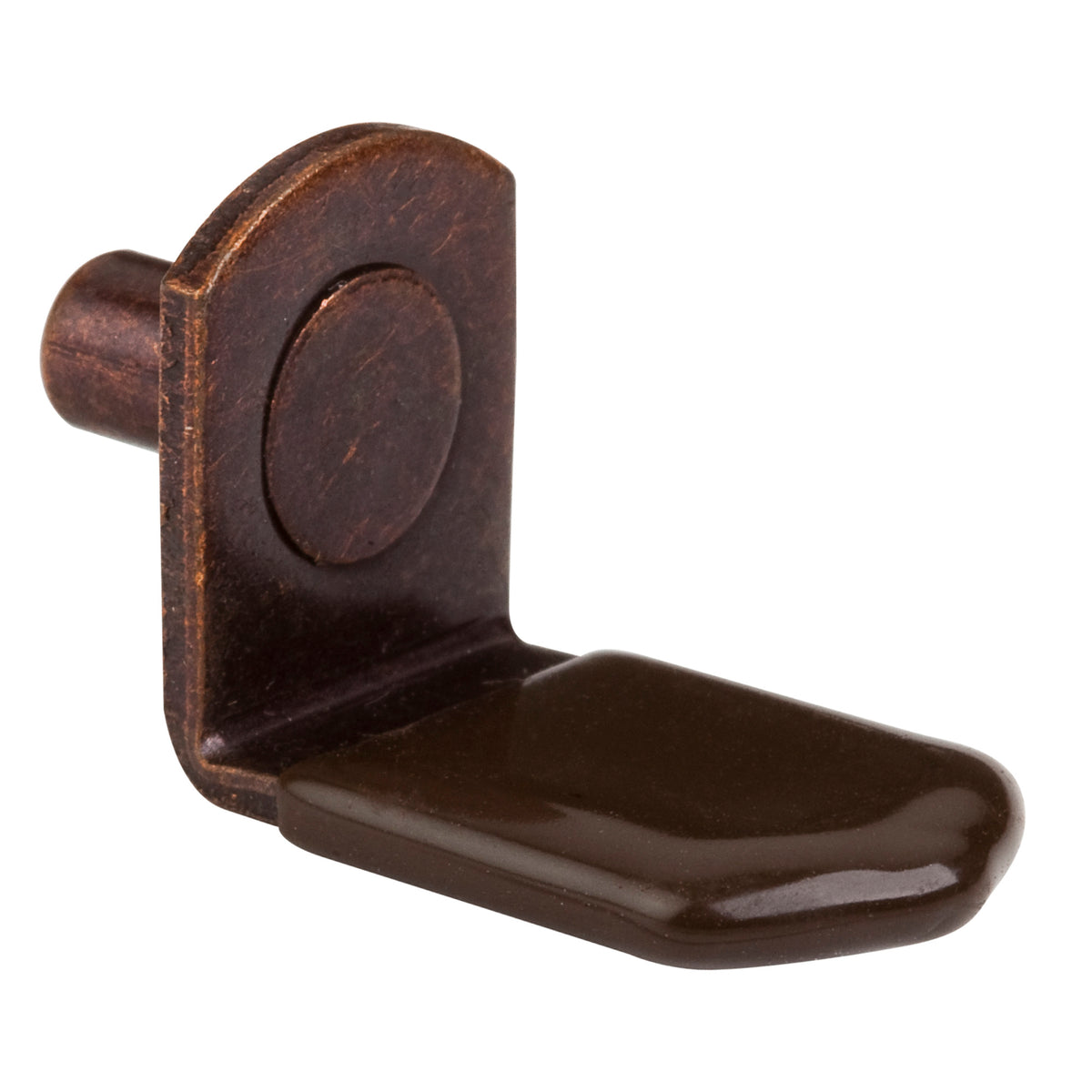 Hardware Resources Shelf Support With Vinyl Cover 5 mm Diameter Antique Copper, Multiples of 1000