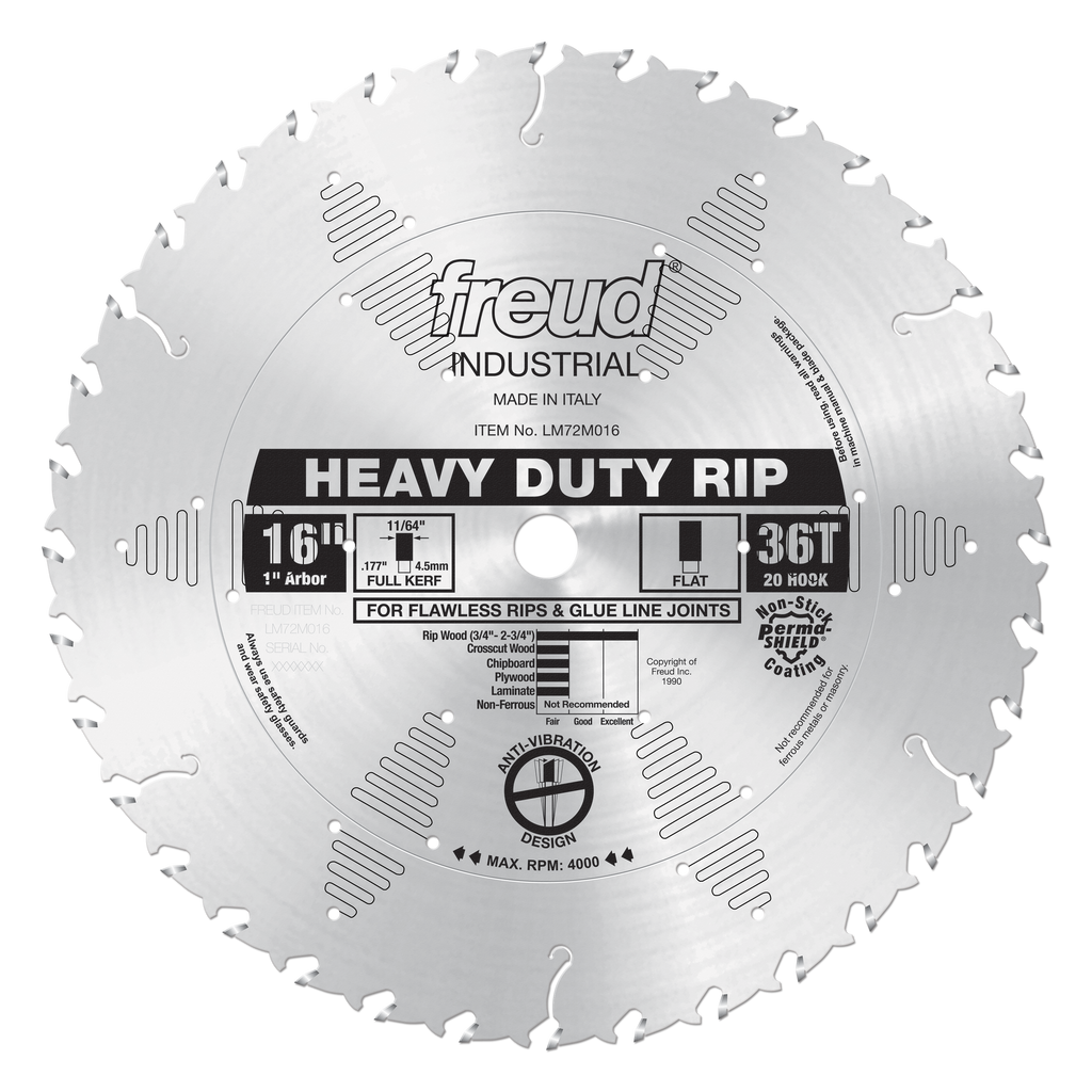 Freud Heavy Duty Rip Blade