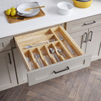 Hardware Resources Adjustable Drop-In Cutlery Drawer Insert