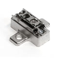 Blum Clip Wing Mounting Plate Cam Height Adjustable Screw-On Nickel Finish, 13 mm