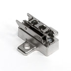 Blum Clip Wing Mounting Plate Cam Height Adjustable Screw-On Nickel Finish
