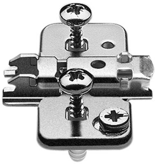 Blum Clip Wing Mounting Plate Cam Height Adjustable Steel, 0 mm, Expando