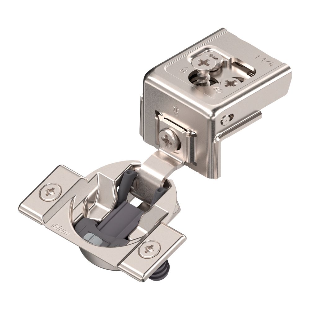 Compact Clip Overlay Face Frame Hinge With Blumotion Soft-Close