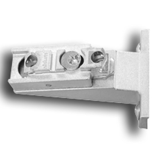 CLIP Mounting Plates, 9mm Cam, Inset, Face Frame Adapter, Zinc
