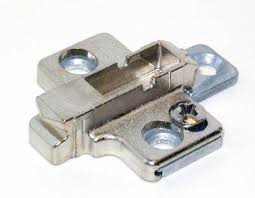 Blum Clip Mounting Plates Two Piece For System Screws, 6 mm