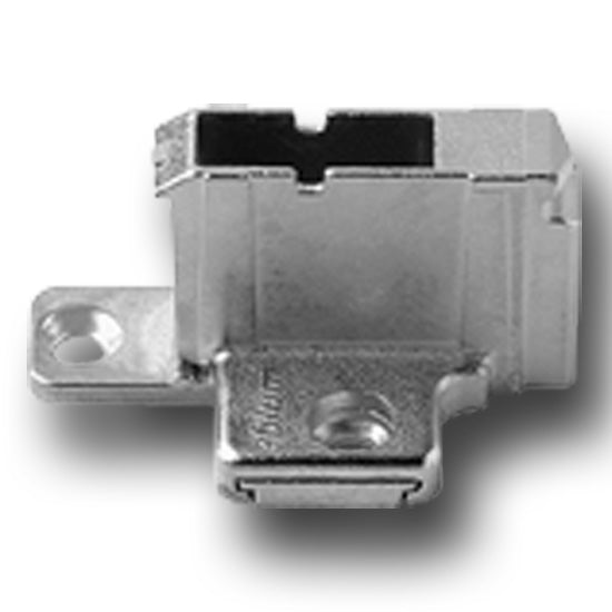 CLIP Mounting Plates, 18mm, Two Piece, Zinc