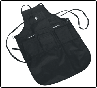 Apron Kilt, Black With Pockets