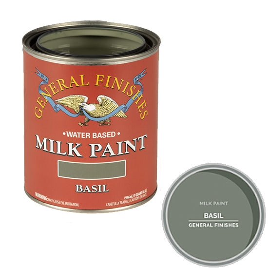 General Finishes Milk Paints, Basil, Quart