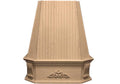 VMI Bead Board Victorian Wood Hood 42" Width Maple