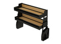 Customizable Pull-Down Shelving System for Wall Cabinets
