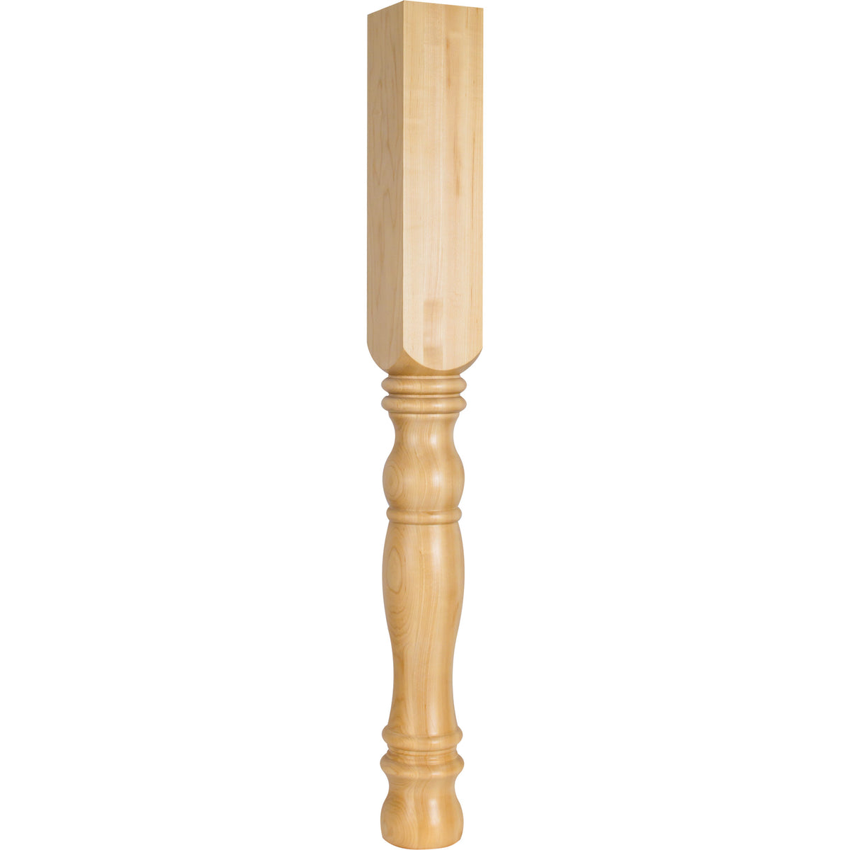 Hardware Resources Turned Leg Alder 35-1/2" Length