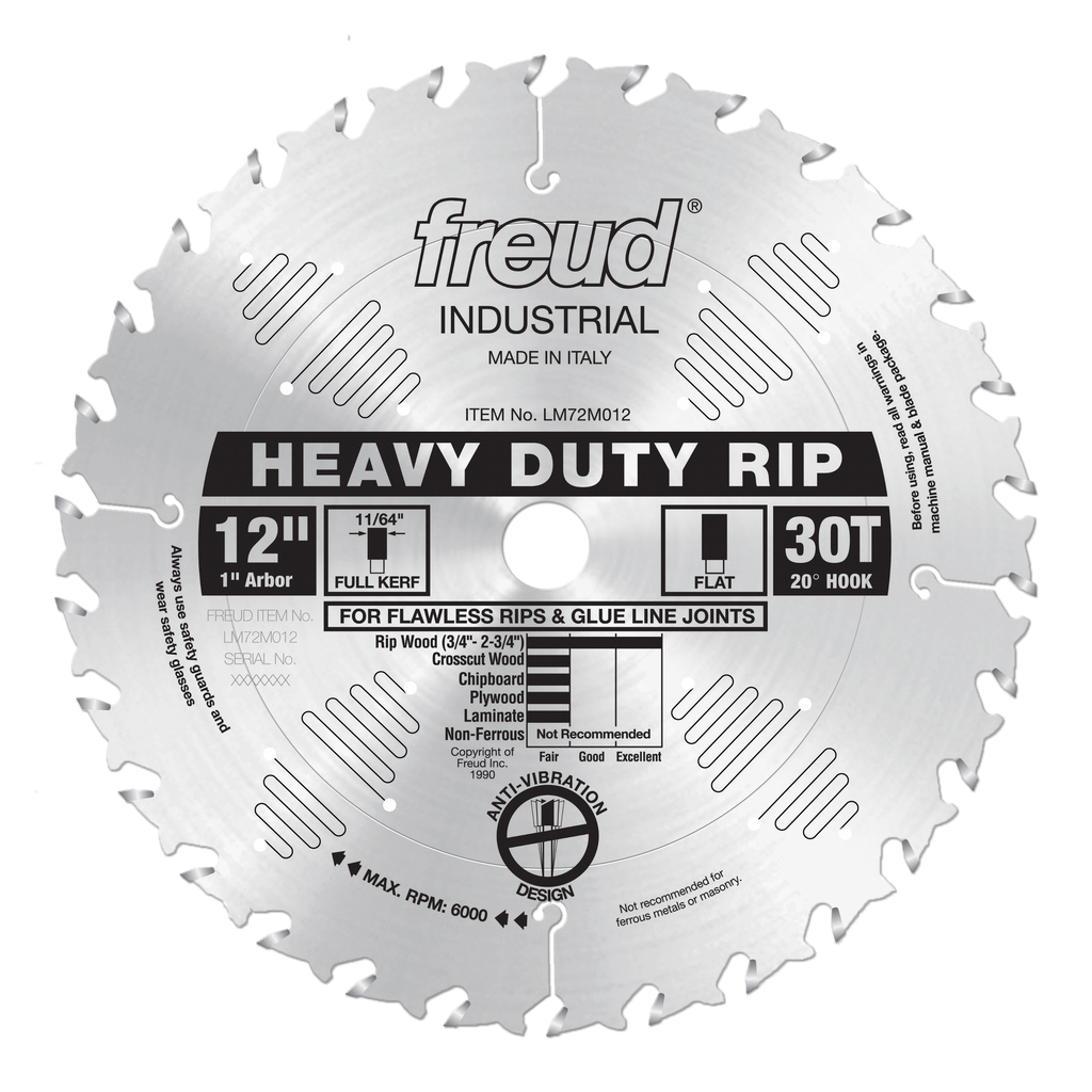 Freud Heavy Duty Rip Blade