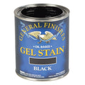 General Finishes Gel Stain, Black, Quart