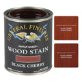 General Finishes Water Based Wood Stains, Black Cherry, Pint