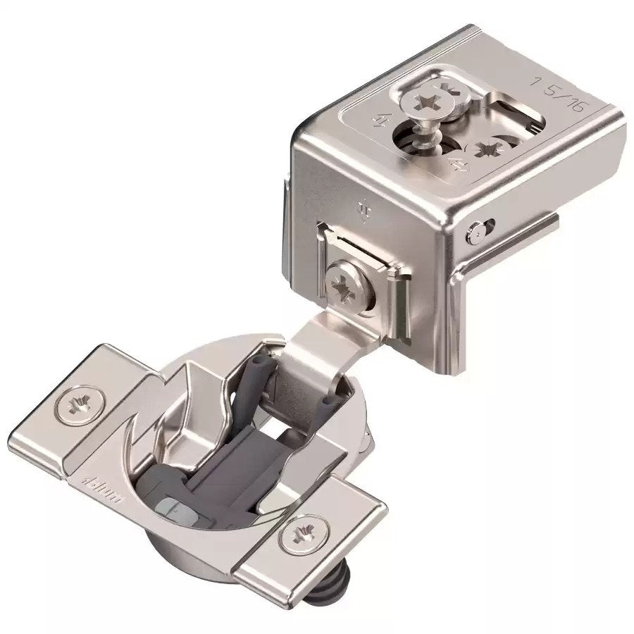 Compact Clip Overlay Face Frame Hinge With Blumotion Soft-Close