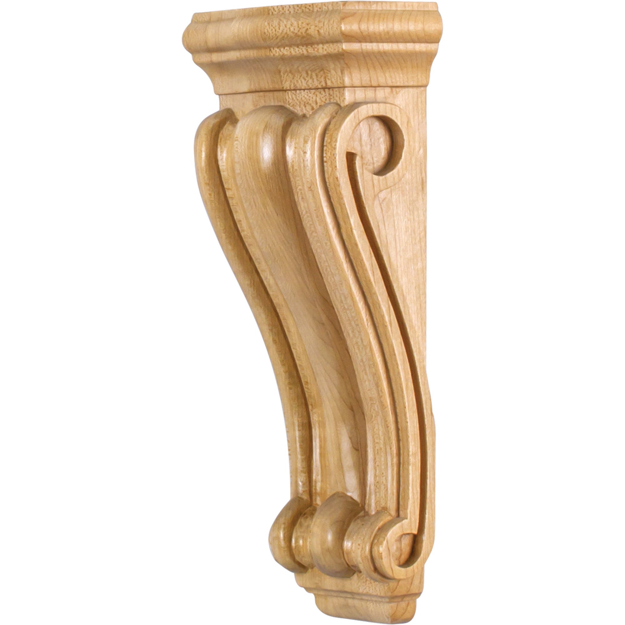 Hardware Resources Low-Profile Scrolled Corbel Alder 10" Length 3-3/4" Width