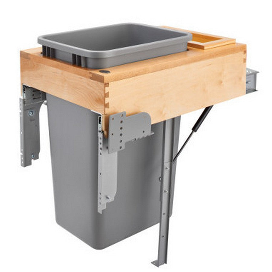 Rev-a-shelf Wood Top Mount Waste Container For Face Frame Cabinets