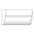 Large Acanthus with Shell Corbel, 6''w x 14''h x 2 1/2''d