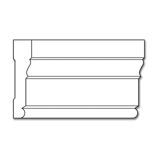 Large Bellflower Corbel, 6''w x 14 1/2''h x 8 1/4''d