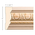 Base, 4 1/4"w x 5/8''d x 8', Resin