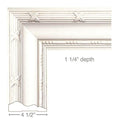 Petite Imbricated Corbel(Sold 4 per card), 1''w x 4''h x 1''d Cherry