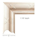 Tuscan Country Frieze (Repeats 13 1/4), 3 1/2''w x 13/16''d x 8' length Cherry