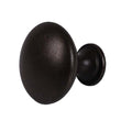 Knob ,1-1/4" Diameter, 1-1/8" Projection, 5/8" Diameter base,  Dark Brown, Multiples of 10