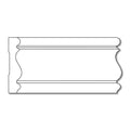 Small Acanthus Corbel, 3"w x 6"h x 1 1/2"d Maple