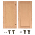 Invisidoor Flat Panel Doors, 32"
