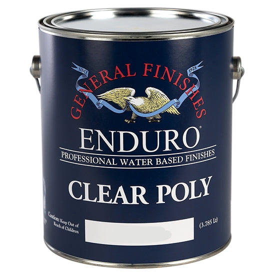 Clear Poly Enduro Clear Poly, Satin, 5 Gallon