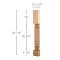 Egg & Dart with Bead and Barrel, 3 1/2''w x 13/16''d Poplar
