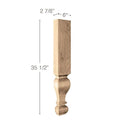 Egg & Dart, 3 3/4''w x 13/16''d Poplar