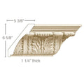 Square English Estate Column, 3 3/4"sq. x 35 1/4"h Maple