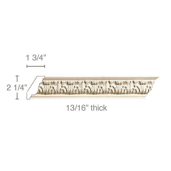 Pedestal Foot (Sold left and right pair per package), 8 1/4"w x 4"h x 1"d Maple