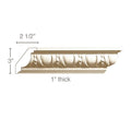 Large Pinnacle Corbel, 9"w x 12"h x 7 1/4"d Cherry