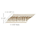 Traditional Casing, 4''w x 1 1/4''d Poplar