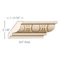Large Mission Corbel, 5 3/4"w x 14"h x 5"d Maple