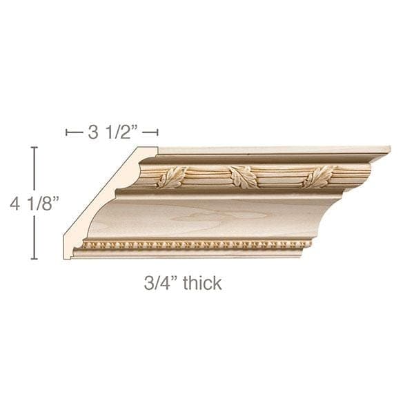 Traditional Casing, 3 1/2 ''w x 13/16''d Poplar