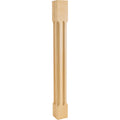 Hardware Resources Scooped Post Hard Maple 35-1/2" Length 3-1/2" Width