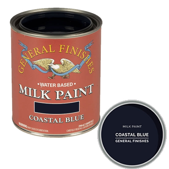 General Finishes Milk Paints, Coastal Blue, Pint