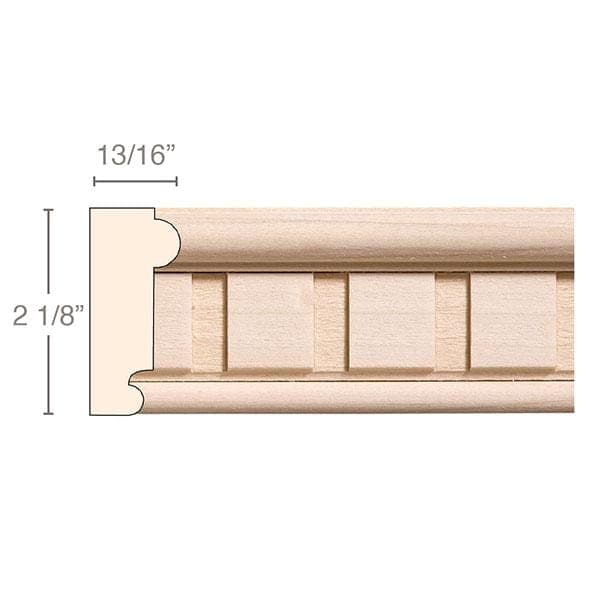 Large Broken Pediment, 48''w x 15''h x 4''d Maple