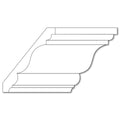 Large Acanthus Spool Corbel, 3 3/8''w x 3 3/4''h x 3/4''d Cherry