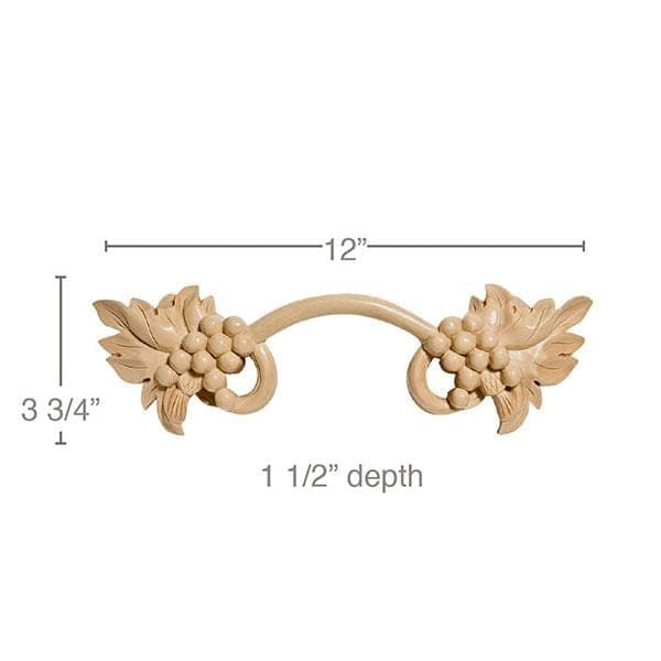 Traditional Panel Moulding, (Lips 1/2), 2 1/2"w x 1 3/16''d Resin