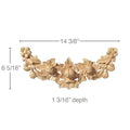 Shell Keystone , 8''w x 9 1/2''h x 2 1/2''d