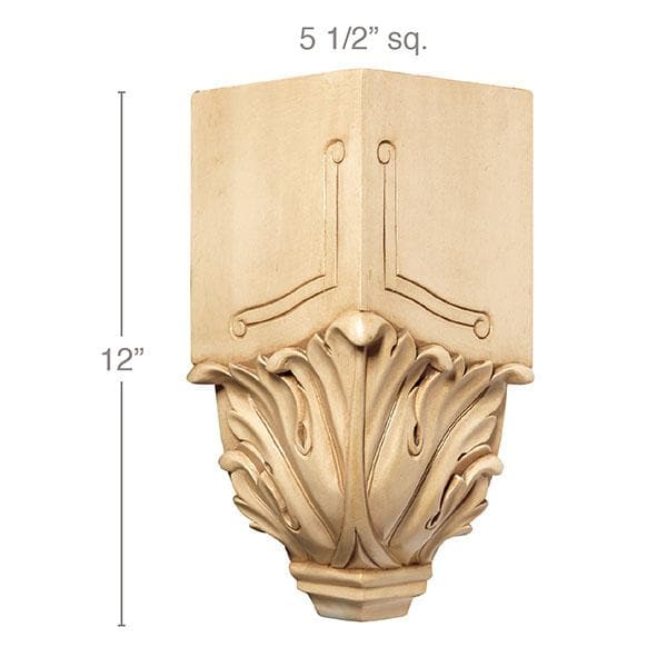 Dentil, 1 1/2''w x 5/8''d Resin