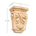 Classic Corbel, 5''w x 11''h x 3''d Cherry